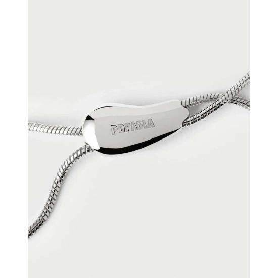  피디파올라 팔찌 Pdpaola 로데오 슬라이더 브레이슬릿 실버 - PD PAOLA