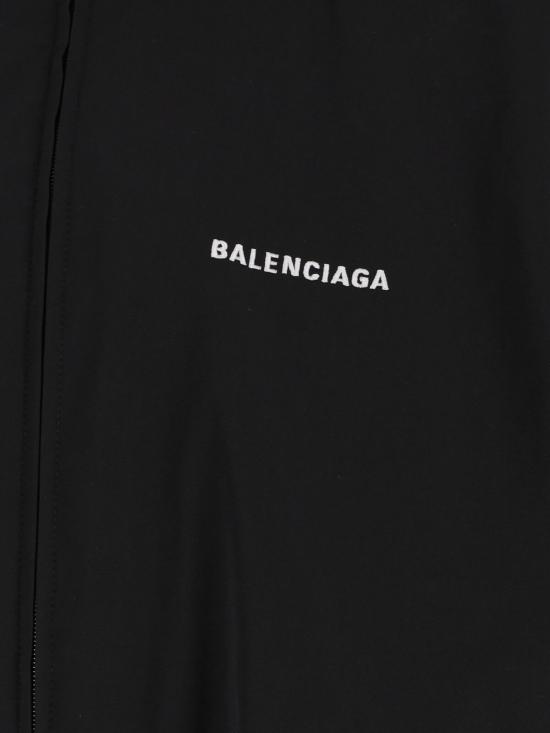  발렌시아가 자켓 로고 스포티 재킷 블랙 - BALENCIAGA