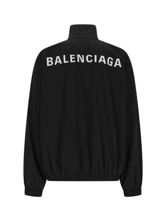  발렌시아가 자켓 로고 스포티 재킷 블랙 - BALENCIAGA