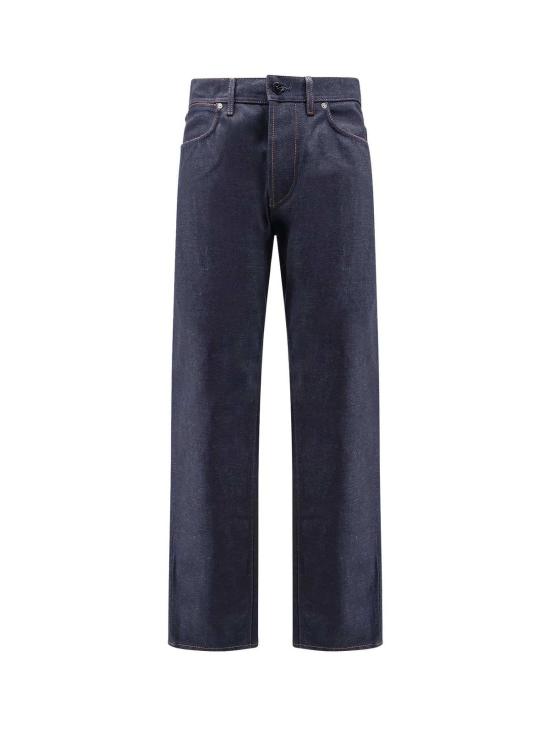  스톤 아일랜드 데님 팬츠 셀비지 인디고 진