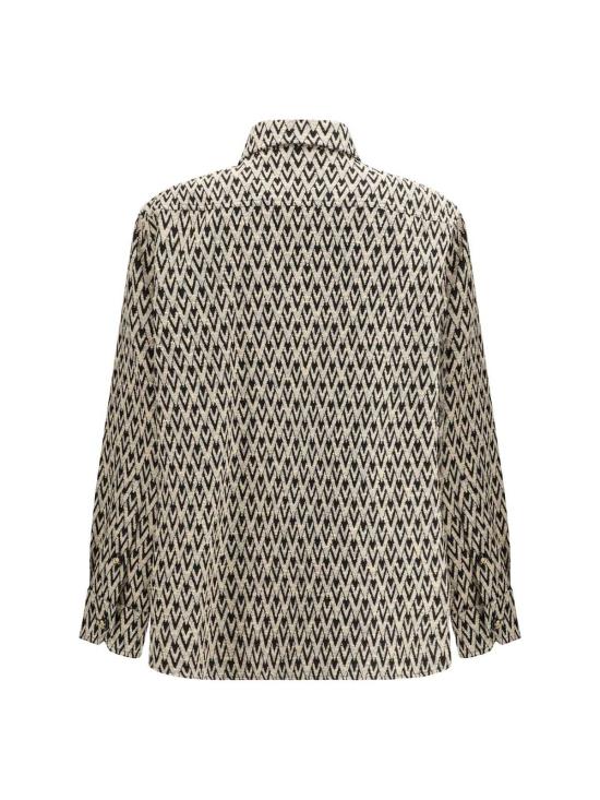  발렌티노 가라바니 자켓 Valentino 믹스 코튼 자카드 투테 La V 재킷 - VALENTINO GARAVANI