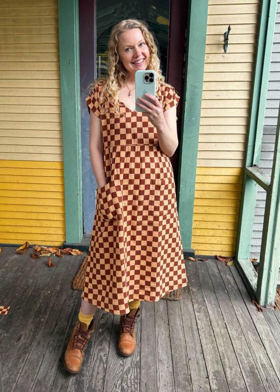  에이스 앤 지그 롱 원피스 에이스 & 지그 앙투안 드레스 라임 - ACE & JIG