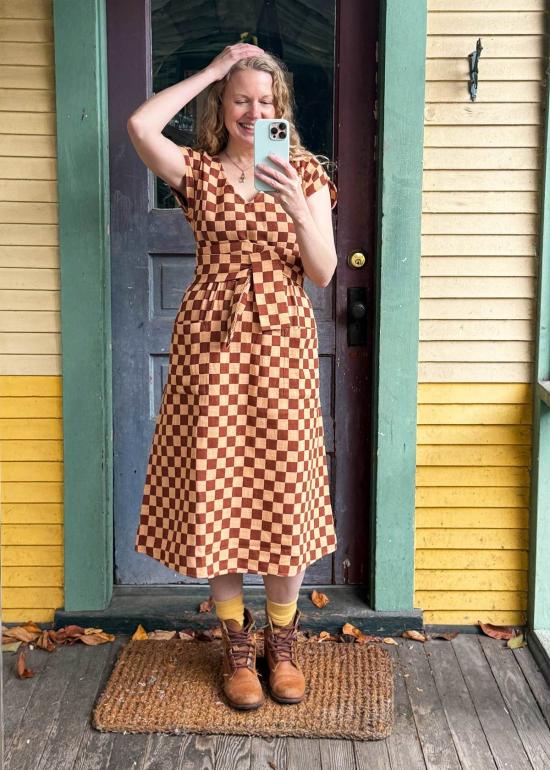  에이스 앤 지그 롱 원피스 에이스 & 지그 앙투안 드레스 라임 - ACE & JIG