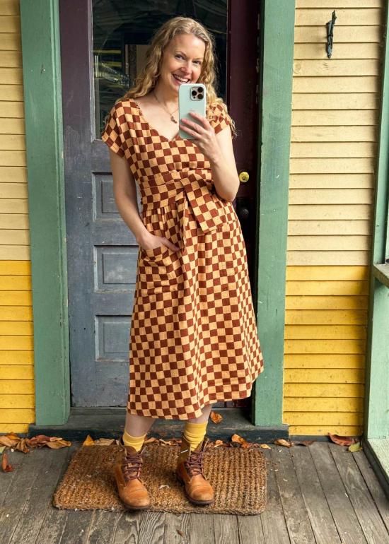  에이스 앤 지그 롱 원피스 에이스 & 지그 앙투안 드레스 라임 - ACE & JIG