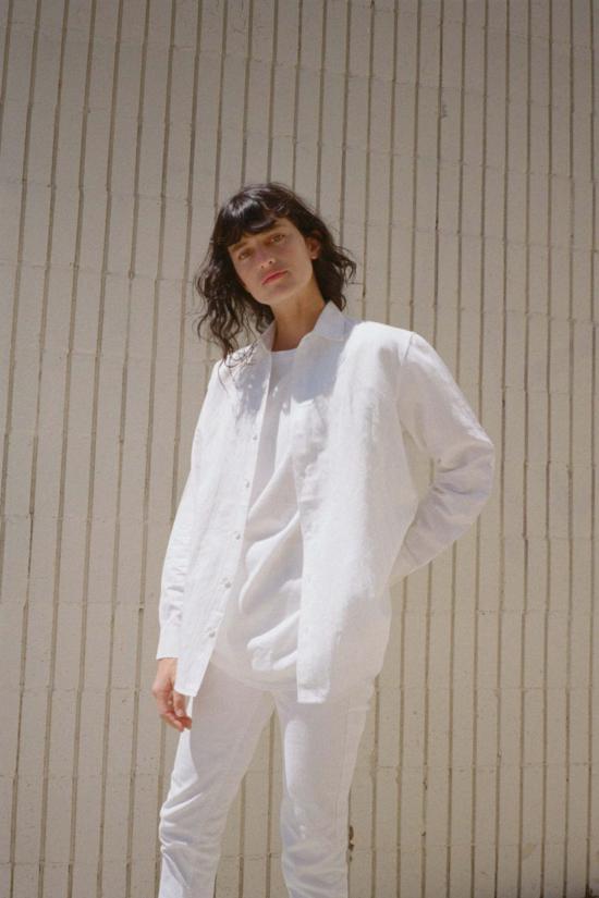  Modern Society 셔츠 모던 소사이어티 페이버릿 린넨 셔츠 화이트