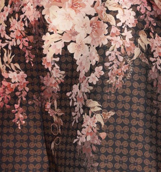  짐머만 숏팬츠 일루미네이트 플러터 쇼츠 블랙플로럴 - ZIMMERMANN