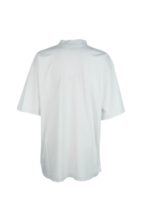  발렌시아가 반팔 티셔츠 티셔츠 화이트 - BALENCIAGA