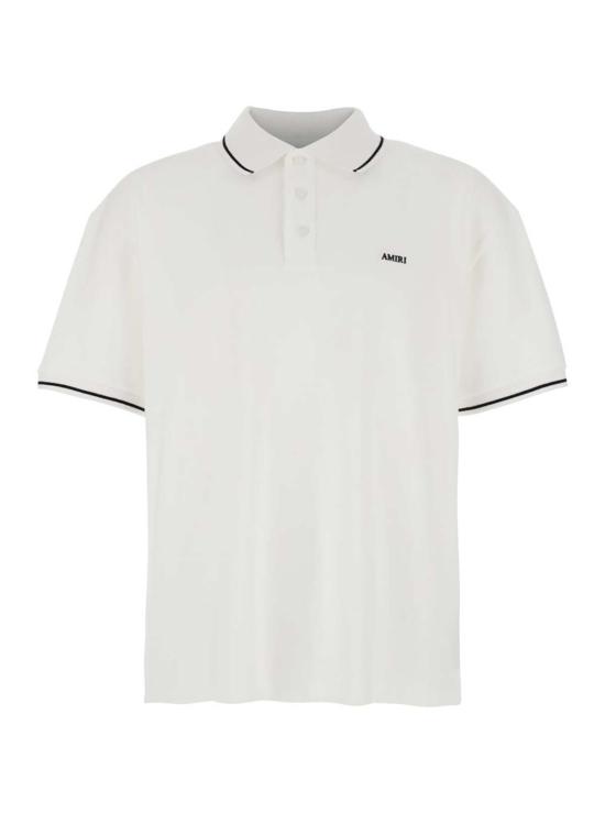 아미리 폴로 티셔츠 폴로 셔츠 화이트
