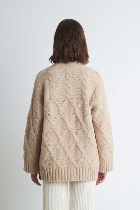  일레븐 식스 가디건 케일린 카디 페일 카멜 - ELEVEN SIX