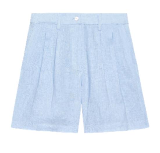  도니 숏팬츠 린넨 플리츠 반바지 - DONNI.
