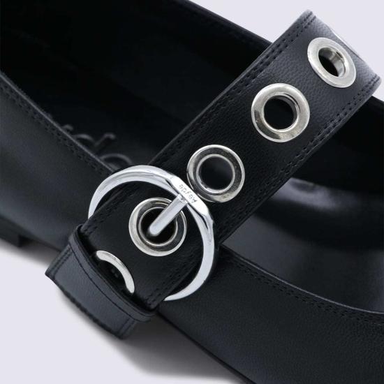  에이드 플랫 슈즈 Aeydē Mary Jane 발레 플랫 플랫 블랙 - AEYDE