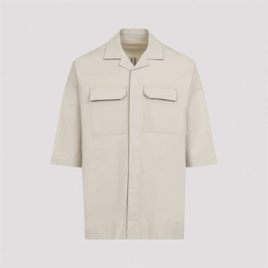  릭 오웬스 반팔 셔츠 매그넘 토미 셔츠 샌드 - RICK OWENS