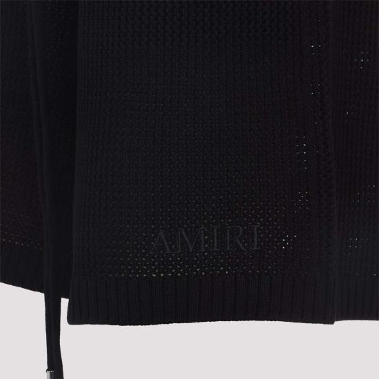  아미리 숏팬츠 크로셰 메쉬 숏 팬츠 블랙 - AMIRI