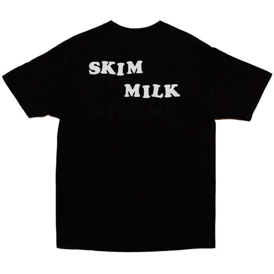  Skim Milk 반팔 티셔츠 탈지유 제발 날 죽여줘 티셔츠 블랙 - SKIM MILK