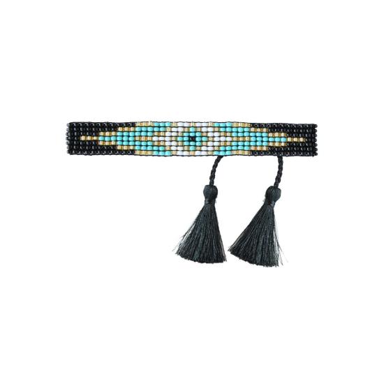  포스테리 팔찌 포스터리 이블 아이 다이아몬드 블랙 브레이슬릿