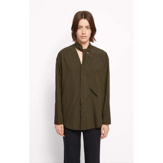  Roseanna 블라우스 로잔나 비토 셔츠 그린/실버