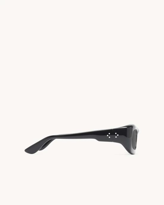  포트탕헤르 선글라스 포트 탕헤르 가이브  블랙 아세테이트 + 블랙 렌즈 - PORT TANGER