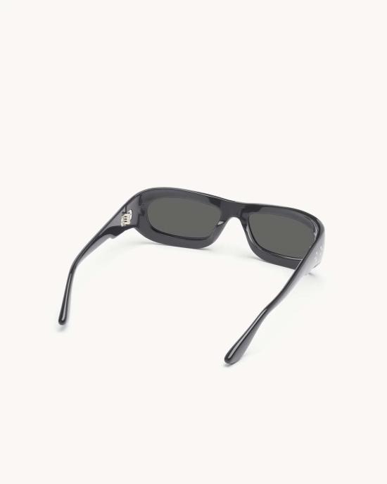  포트탕헤르 선글라스 포트 탕헤르 가이브  블랙 아세테이트 + 블랙 렌즈 - PORT TANGER