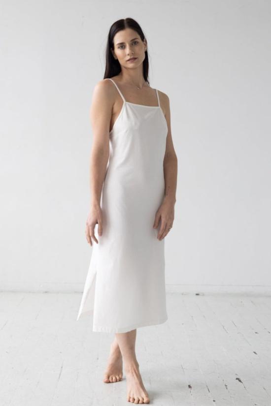  살루아 란제리 미디 원피스 알마 미디 셔츠 라이트 핑크/핑크/화이트