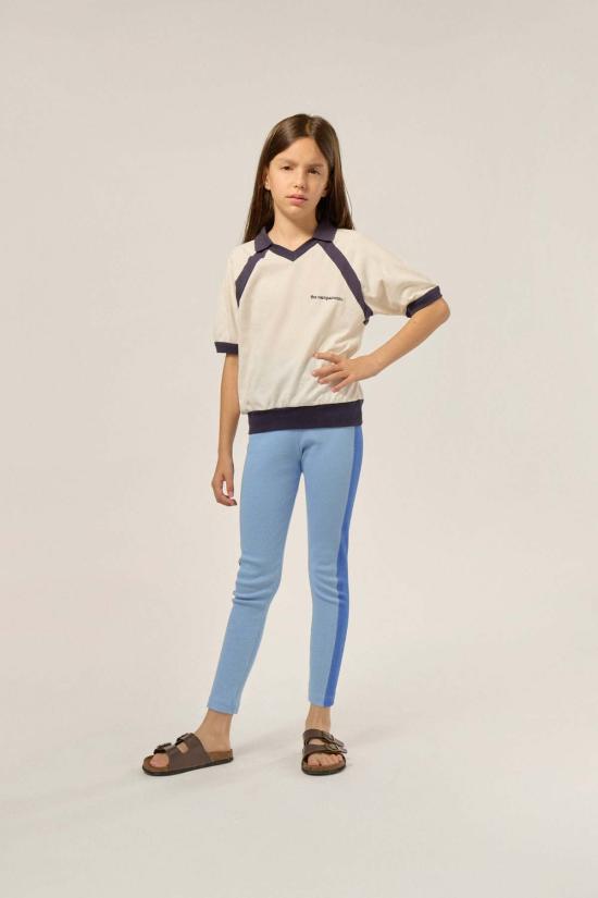  [키즈] The Campamento 트레이닝/조거 팬츠 캄파멘토 블루 밴드 레깅스 블루 - OTHER BRANDS