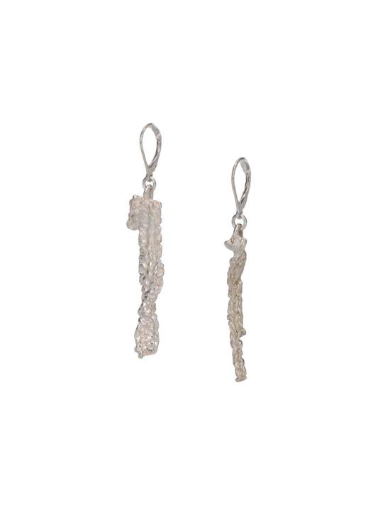  아워레가시 이어링 아워 레거시 캐스팅 니트 귀걸이 실버