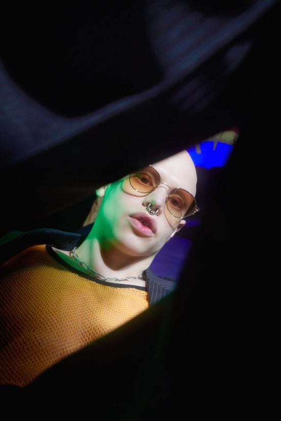  VADA 안경 바다 오브 아이웨어 옐로우 골드