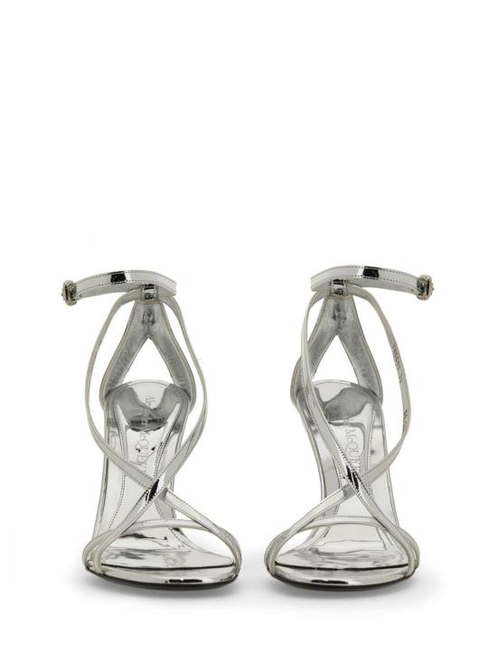  알렉산더 맥퀸 샌들 실버 - ALEXANDER MCQUEEN
