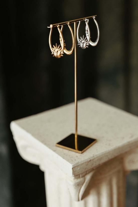  시에라 윈터 주얼리 이어링 데이 앤 나이트 후프 - SIERRA WINTER JEWELRY