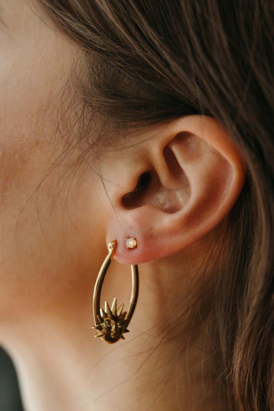  시에라 윈터 주얼리 이어링 데이 앤 나이트 후프 - SIERRA WINTER JEWELRY