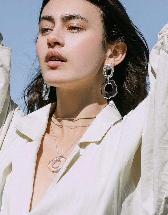  클레드 목걸이/팬던트 하이 타이드 목걸이 스털링 실버 - CLED