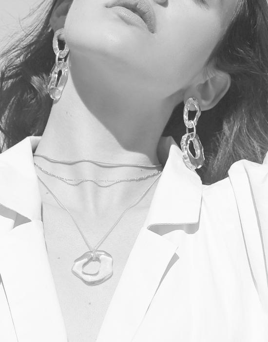  클레드 목걸이/팬던트 하이 타이드 목걸이 스털링 실버 - CLED