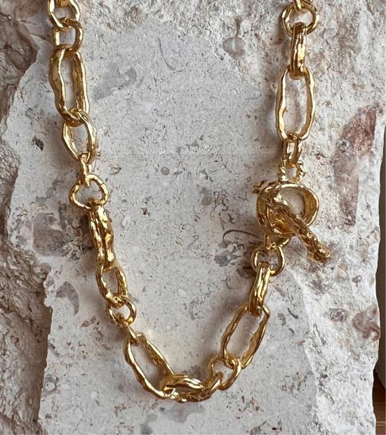  머큐리얼 스튜디오 목걸이/팬던트 솔라 목걸이 금도금 - MERCURIAL STUDIO