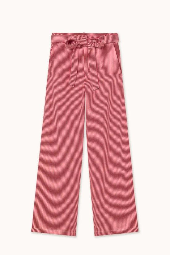  타이니코튼 스트레이트 팬츠 트윌 스트라이프 팬츠 - TINYCOTTONS