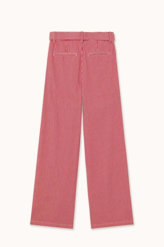  타이니코튼 스트레이트 팬츠 트윌 스트라이프 팬츠 - TINYCOTTONS