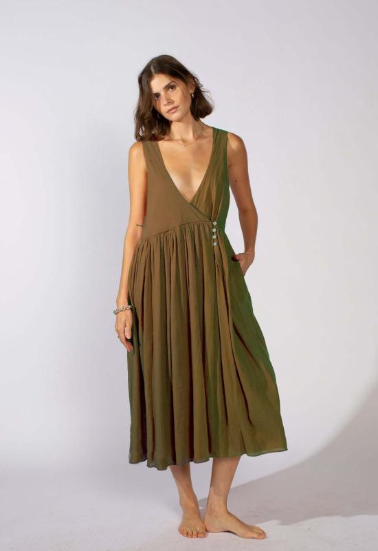  루 샤르망 롱 원피스 루프 샤르망 알레시아 드레스 - LOUP CHARMANT