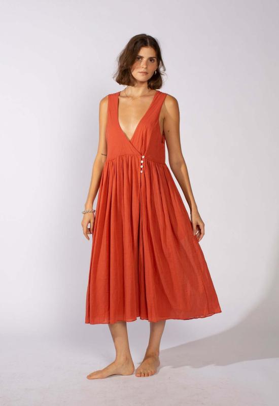  루 샤르망 롱 원피스 루프 샤르망 알레시아 드레스 - LOUP CHARMANT