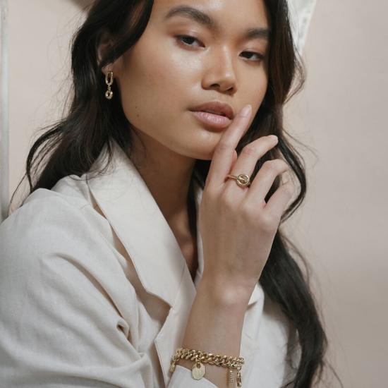  린지 루이스 주얼리 반지 이반 링 골드 - LINDSAY LEWIS JEWELRY