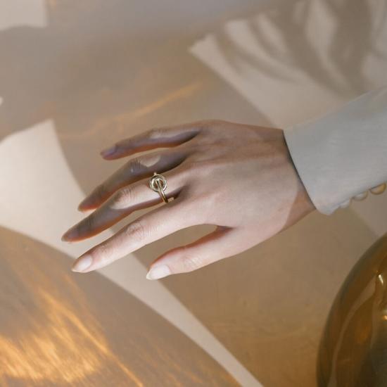  린지 루이스 주얼리 반지 이반 링 골드