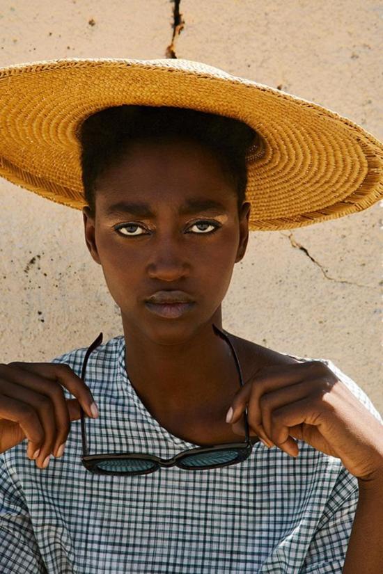  에이치 프레드릭손 민소매 티셔츠 H. Fredriksson 크롭 탑 그리드 - H FREDRIKSSON