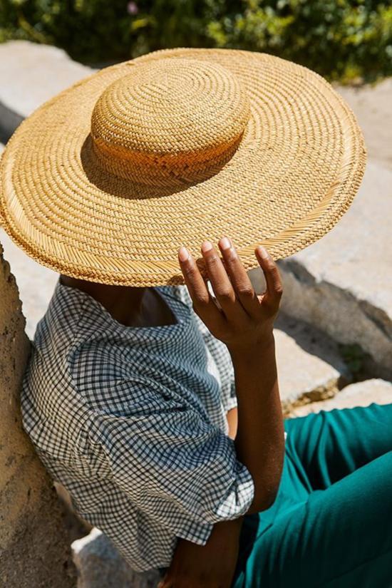  에이치 프레드릭손 민소매 티셔츠 H. Fredriksson 크롭 탑 그리드 - H FREDRIKSSON