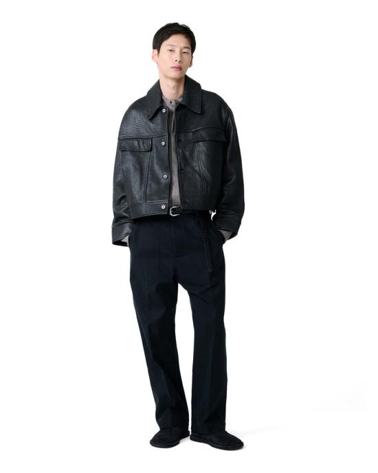  스튜디오 니콜슨 자켓 도야드 가죽 재킷 블랙 - STUDIO NICHOLSON