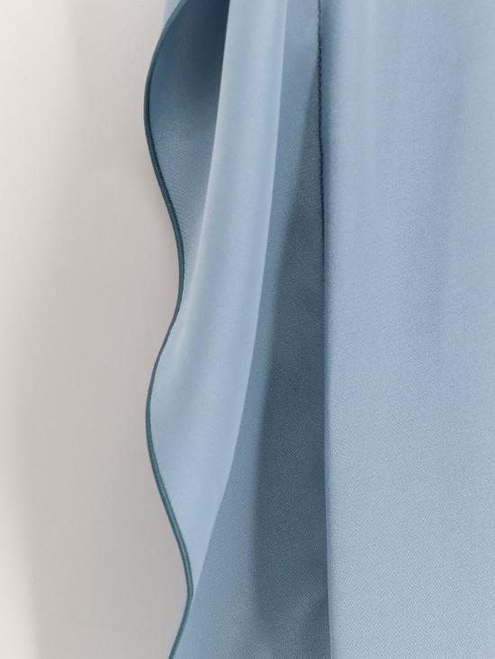  막스마라 미디 원피스 막스 마라 오데사 드레스 막스 마라 피아노포르테 드레스 블루 - MAX MARA