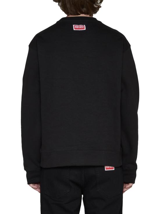  겐조 긴팔 티셔츠 보케 플라워 크루넥 스웨트셔츠 - KENZO