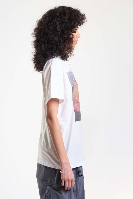  콜리나 스트라다 반팔 티셔츠 라인스톤 그래픽 티셔츠 인텐션스 - COLLINA STRADA