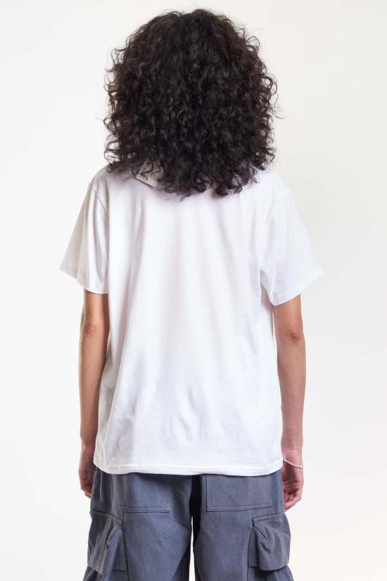  콜리나 스트라다 반팔 티셔츠 라인스톤 그래픽 티셔츠 인텐션스 - COLLINA STRADA