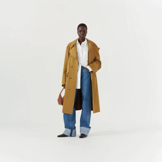  레지나표 트렌치 코트 레지나 표 블라이스 트렌치 엄버 - REJINA PYO