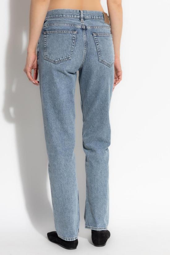  토템 데님 팬츠 하이웨이스트 진 클리어 블루 - TOTEME