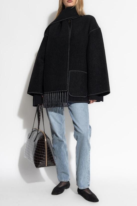  토템 데님 팬츠 하이웨이스트 진 클리어 블루 - TOTEME