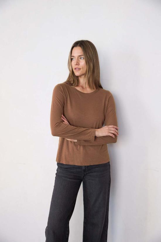  잇이즈웰 LA 긴팔 티셔츠 잇 이즈 웰 L.A. 에브리데이 크루넥 - IT IS WELL L.A.