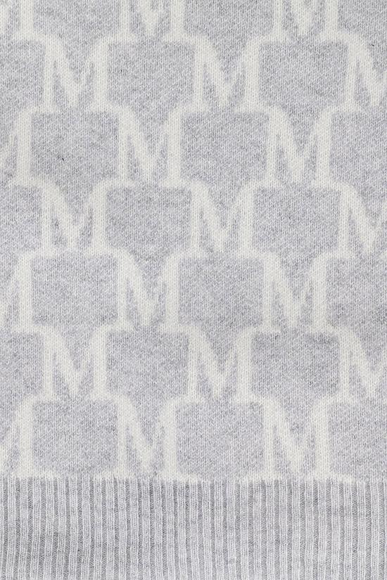  막스마라 머플러/스카프 막스 마라 로고 스카프 라이트 그레이 - MAX MARA